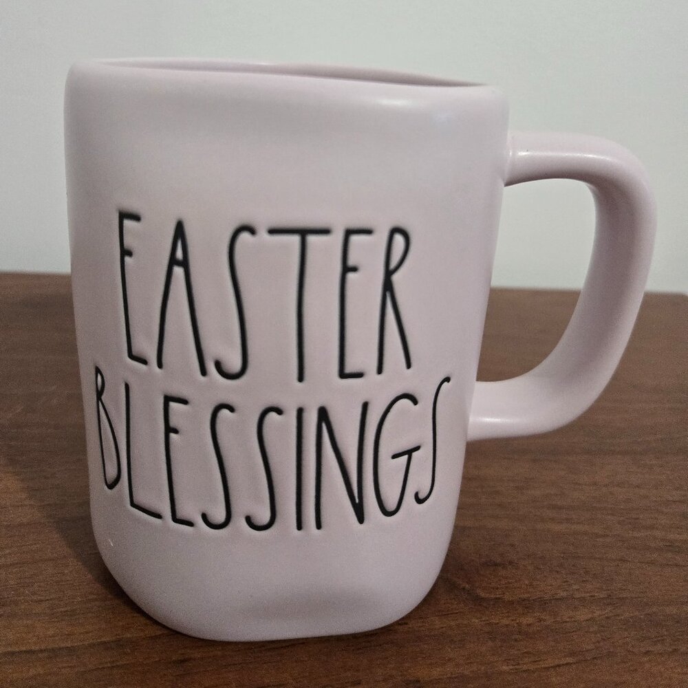 Rae Dunn Coffee Mug Easter Blessings By Magenta Ceramic Artisan Collection
